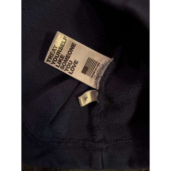 Madhappy Local Optimist Hoodie Navy Blue Size L - Picture 5 of 6
